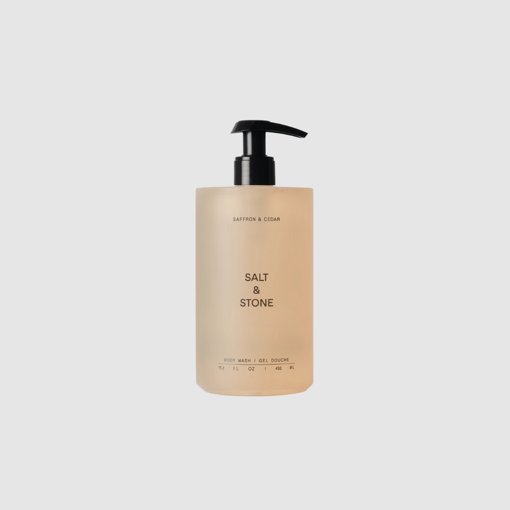 Salt and Stone Body Wash (Saffron + Cedar)